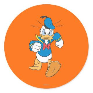 Donald Duck | Running Classic Round Sticker