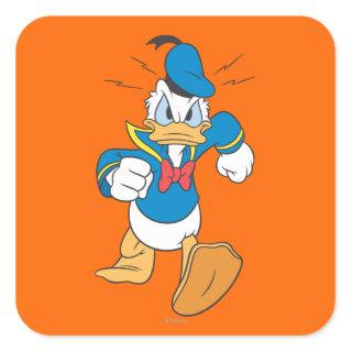 Donald Duck | Running Square Sticker