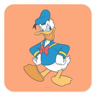 Donald Duck | Talking Pose Square Sticker