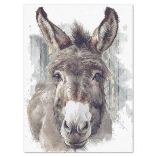 Donkey Decoupage Tissue Paper
