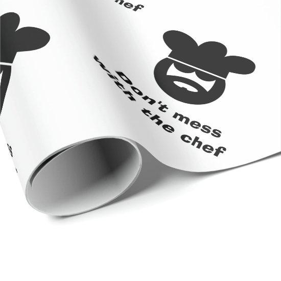 Don't mess with the chef funny cartoon cook