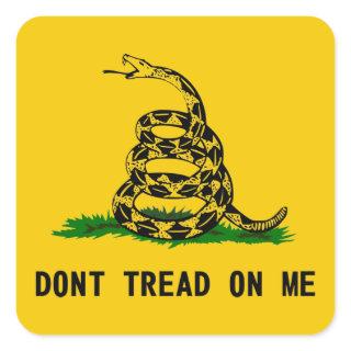 dont tread flag usa symbol snake america history p square sticker