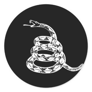 DON'T TREAD ON ME CLASSIC ROUND STICKER