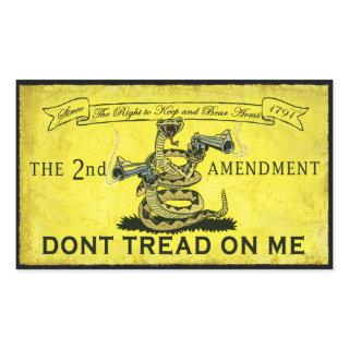 Dont Tread on Me Rectangular Sticker