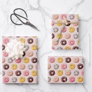 Donut Bakery Shop Pattern  Sheets