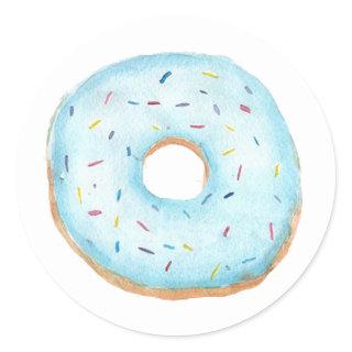 Donut Classic Round Sticker