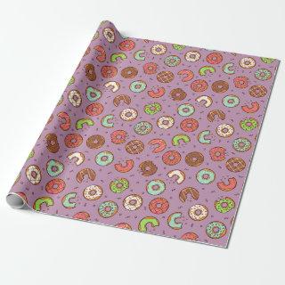 Donut Pattern | Purple