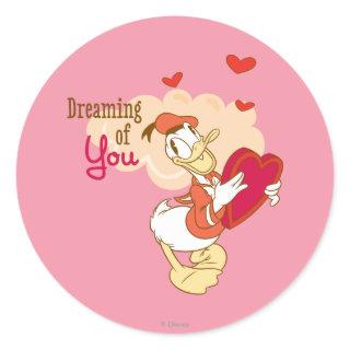 Doo-Bee My Valentine Classic Round Sticker