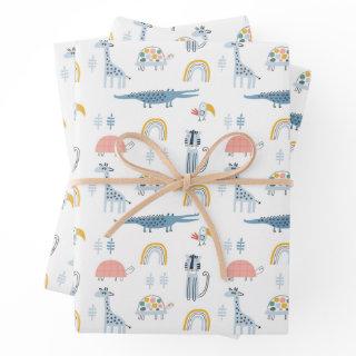 Doodle Animal Fun Pattern  Sheets