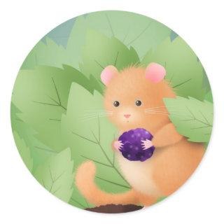 Dormouse Dinner sticker - customize!