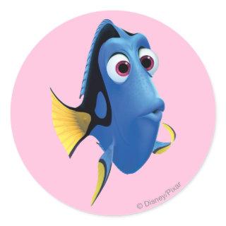 Dory 4 classic round sticker