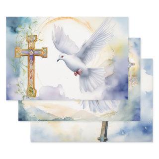Dove of Peace & Cross Serenity  Sheets