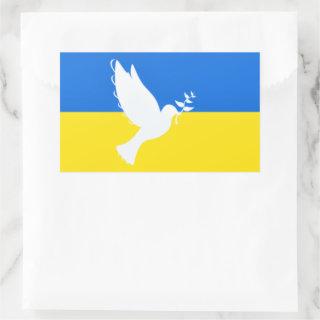 Dove of Peace Support Ukraine Stickers - Freedom