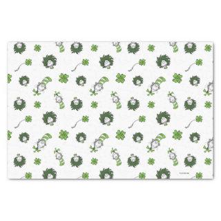 Dr. Seuss | Cat in the Hat Clover Pattern Tissue Paper