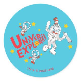 Dr. Seuss | Cat in the Hat Universe Explorer Classic Round Sticker