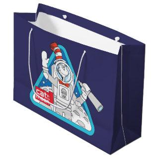 Dr. Seuss | Cat in the Moon Outer Space Graphic Large Gift Bag