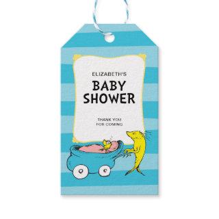 Dr. Seuss | One Fish - Boy Baby Shower Gift Tags