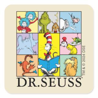 Dr. Seuss | Stories Graphic Square Sticker