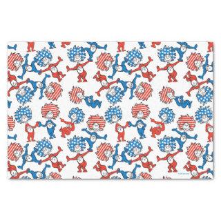 Dr. Seuss | Thing One Thing Two US Flag Pattern Tissue Paper