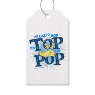 Dr. Seuss | We Like To Hop On Top Of Pop Gift Tags