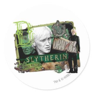 Draco Malfoy Collage 1 Classic Round Sticker