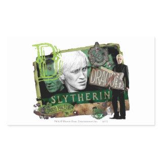 Draco Malfoy Collage 1 Rectangular Sticker