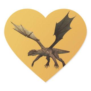 Dragon Heart Sticker