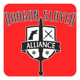 Dragon Slayer Alliance Square Sticker