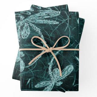 Dragonfly Disco Midnight Blue  Sheets