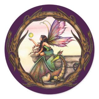 Dragon's Orbs Fairy and Dragon Fancy Stickers