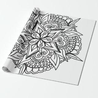 Drawing mandala design cool