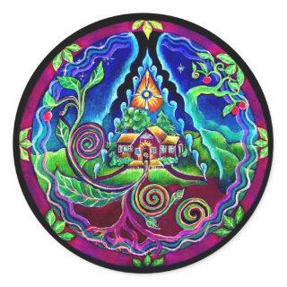 Dream House Sanctuary Mandala Sticker