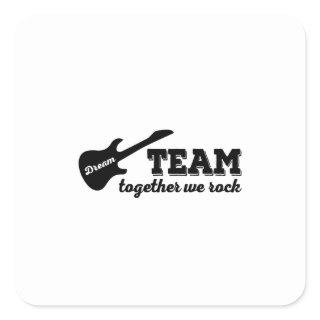 Dream Team Square Sticker