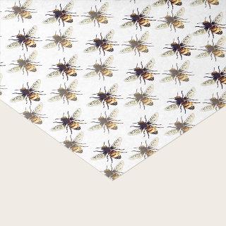 Dreamy Honeybee Pattern in pale and medium golds Tissue Paper