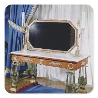 Dressing table belonging to Empress Josephine Square Sticker