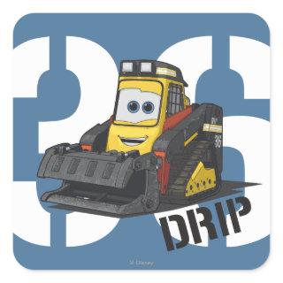 Drip Character Art Square Sticker