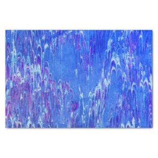 Dripping Blue Lava Tissue Paper