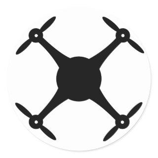 Drone Sticker (round)