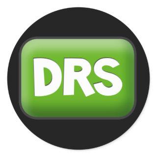 DRS CLASSIC ROUND STICKER