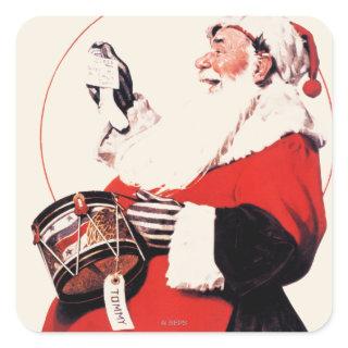 Drum for Tommy Square Sticker