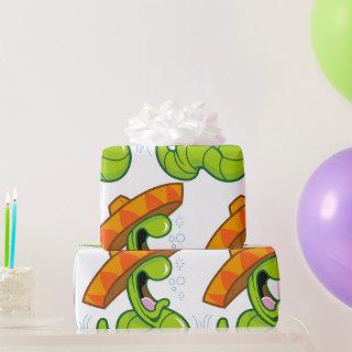 Drunk Worm with Sombrero Mexican Party