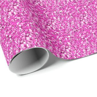 Druzy crystal - fuchsia pink