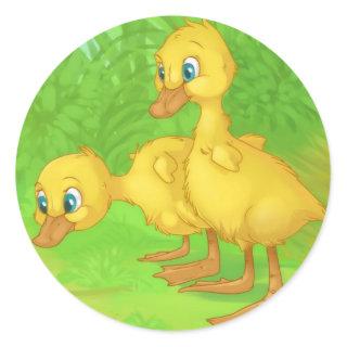 Ducklings Stickers