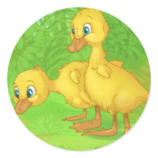 Ducklings Stickers