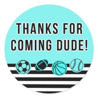 Dude Perfect Thank You Sticker