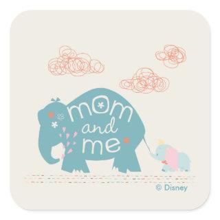 Dumbo | Mom and Me Square Sticker