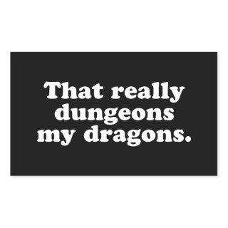Dungeons My Dragons Sticker