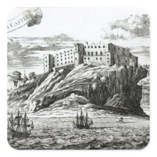 Dunnottar Castle Square Sticker