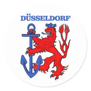 Dusseldorf Classic Round Sticker