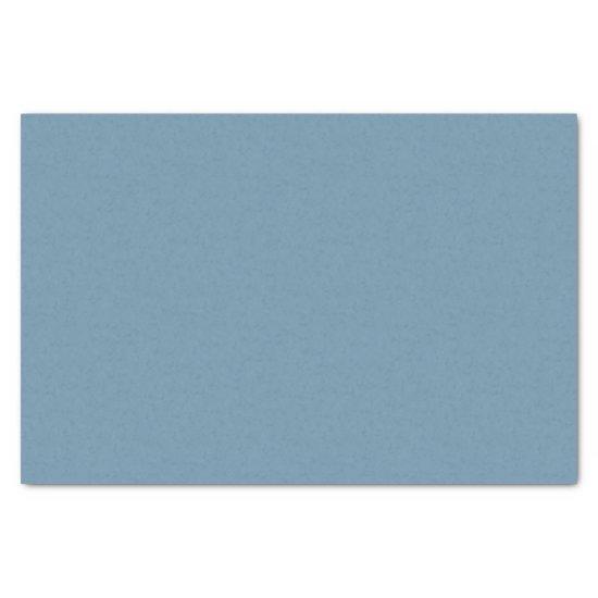 Dusty Blue Solid Color Tissue Paper